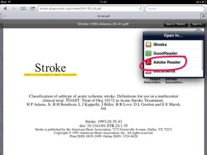 how to save pdf on ipad