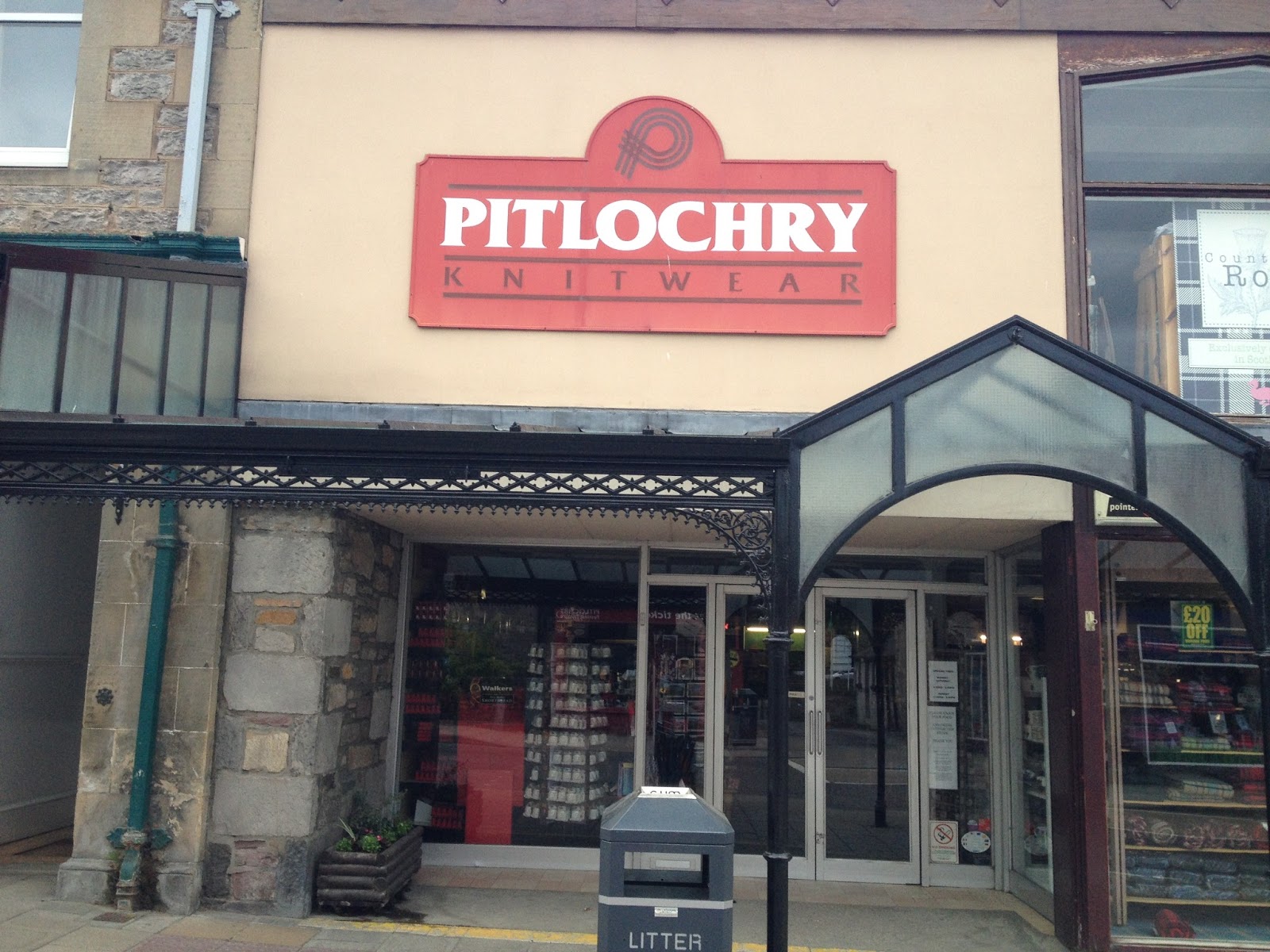 Craigatin House and Courtyard Pitlochry Scotland SHOPPING IN PITLOCHRY