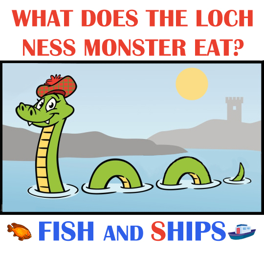 English Corner Franciscanos English Jokes the Loch Ness monster's