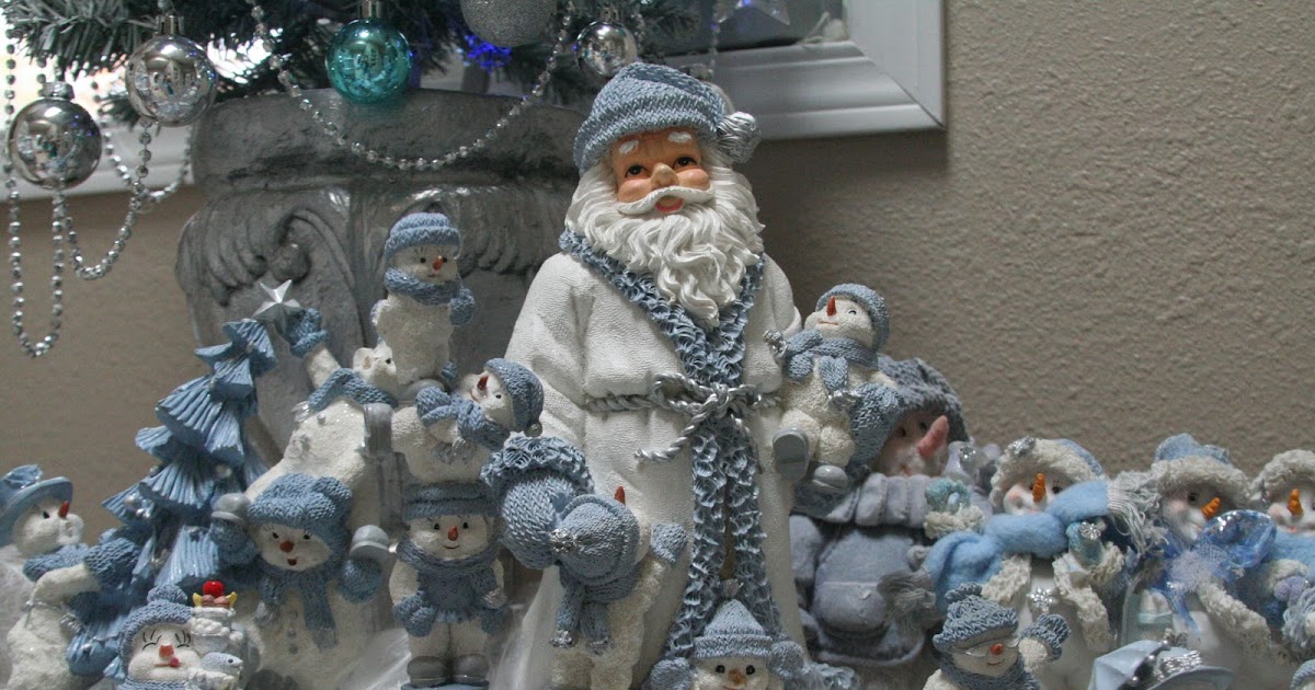 For the love of white: Blue Christmas