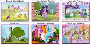 Muchos juegos de My Little Pony