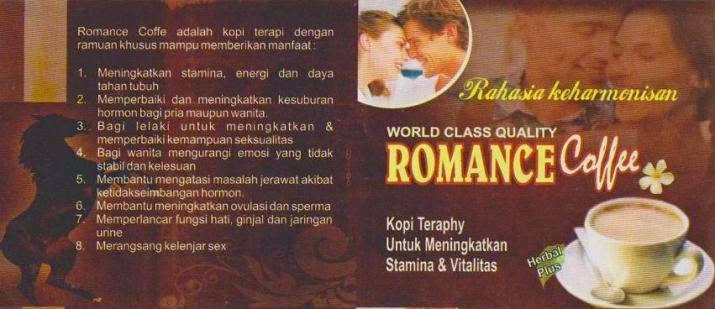 ROMANCE COFFEE MENINGKATKAN STAMINA & VITALITAS,   SILAHKAN KLIK GAMBAR UNTUK MENDAPATKANNYA