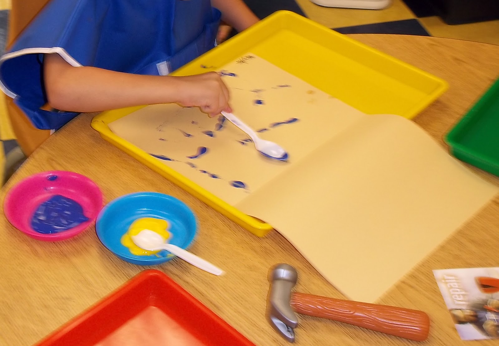 Brick by Brick Hammer Painting