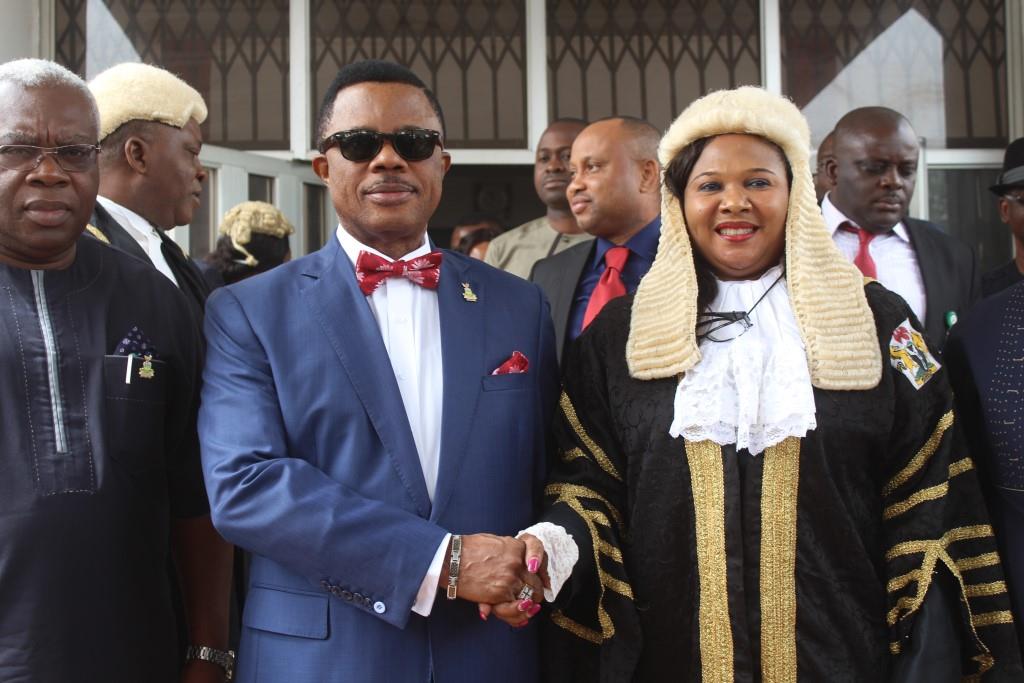 Obiano and the judiciary workers in the state have disagreed over the issue of whether he has paid them all their allowances and subventions up to date.