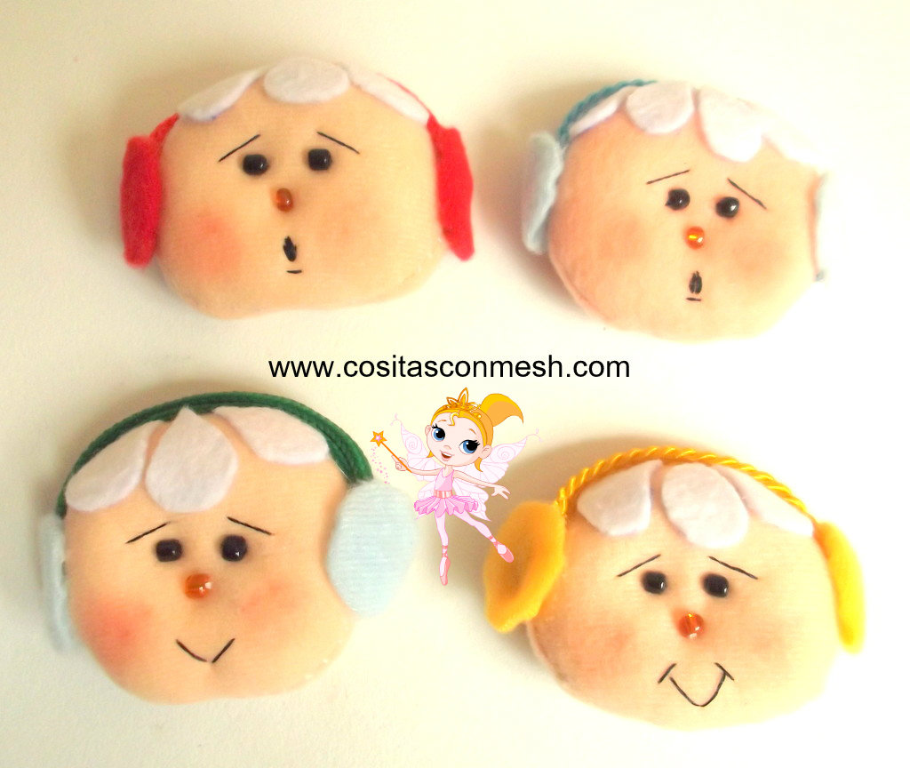 LAS MANUALIDADES DE CLAUDIA (TODO SACADO DE LA WEB): Como hacer caritas para muñecos..(Sacados de la web http://www.cosascositasycosotasconmesh.com)