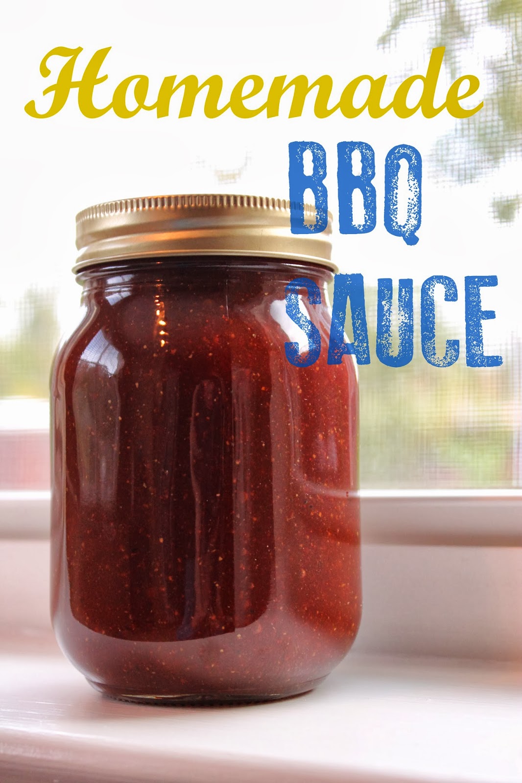 Homemade BBQ Sauce The Happy Flammily