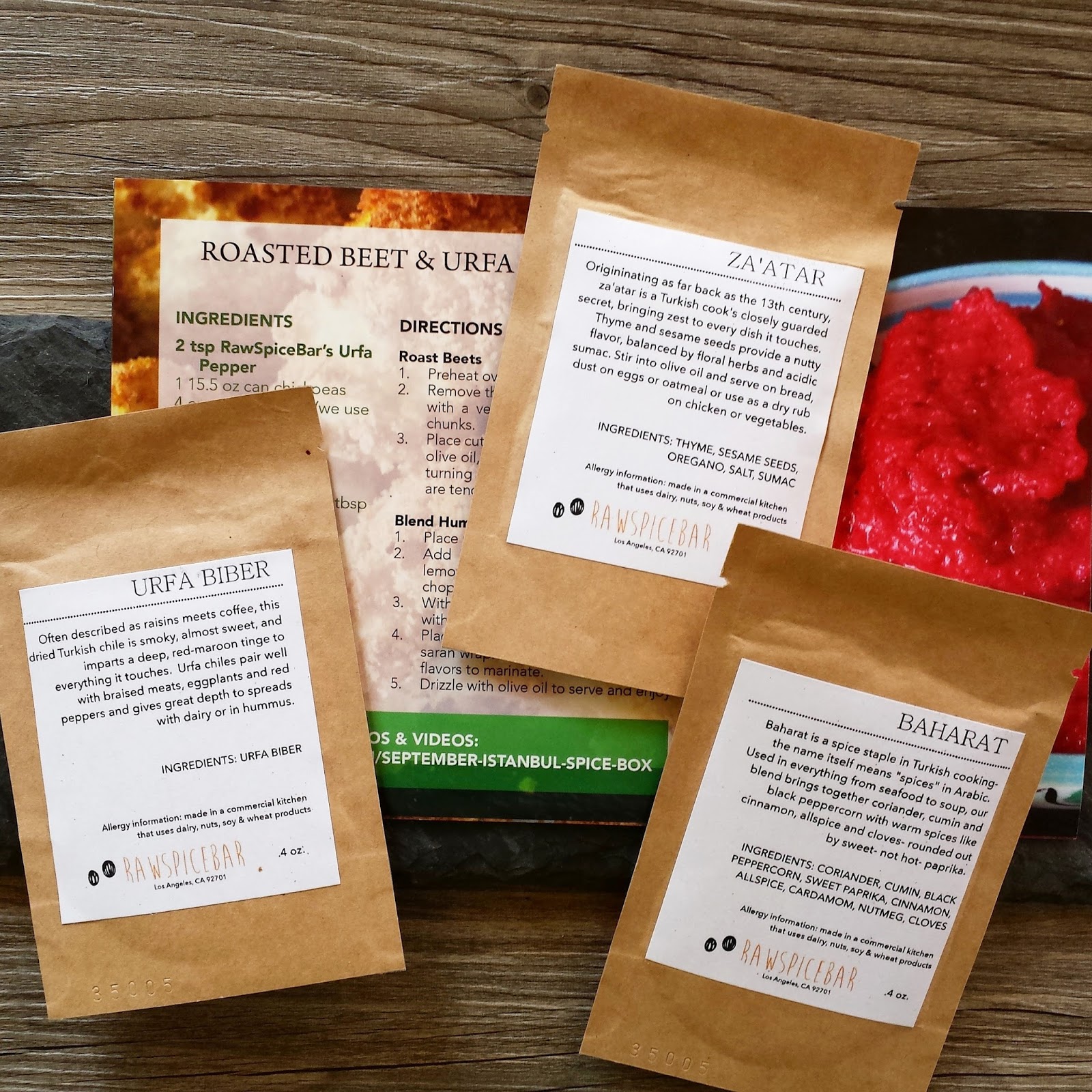 ccooking Raw Spice Bar