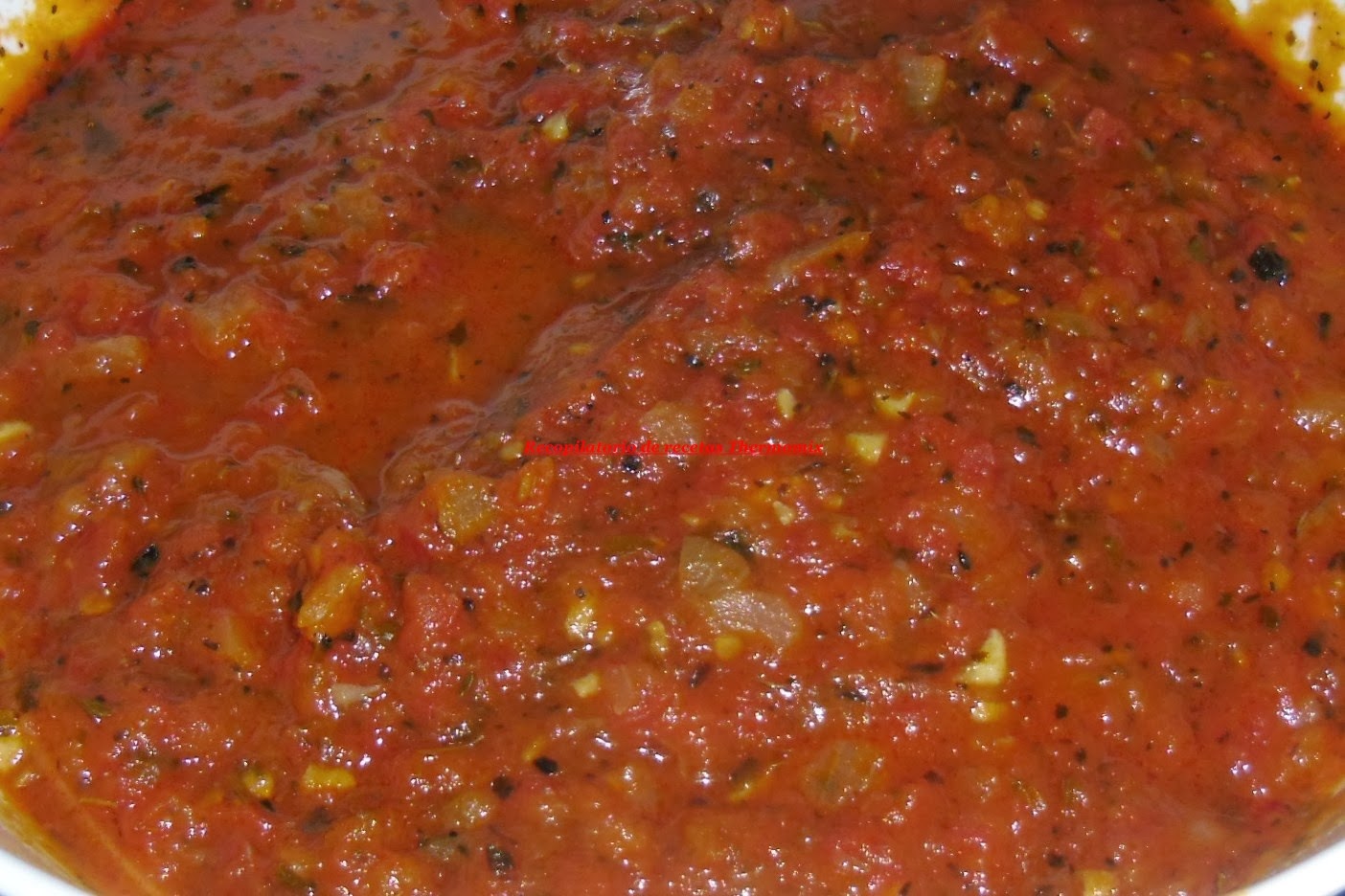 Recopilatorio de recetas thermomix Salsa de tomate a la italiana en
