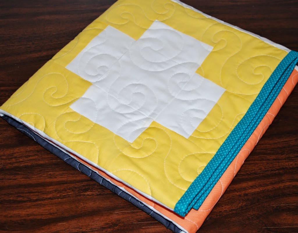 Charley, Dee, & Me Finished Greek Cross Quilt