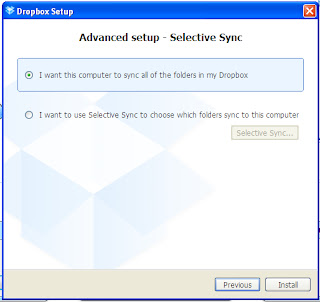 Use a dropbox for your website DropBox Setup Use a dropbox for your website ScreenShot