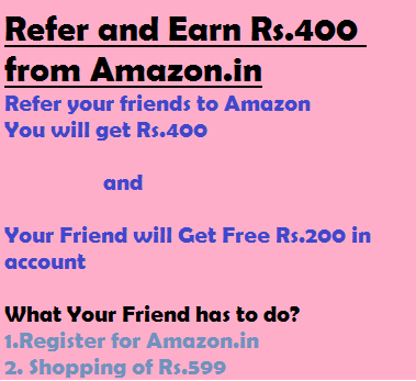 refer and earn from amazon.in make instant money online