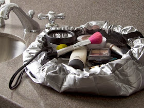 Lay N Go Cosmo Bag for organizing make up :: OrganizingMadeFun.com
