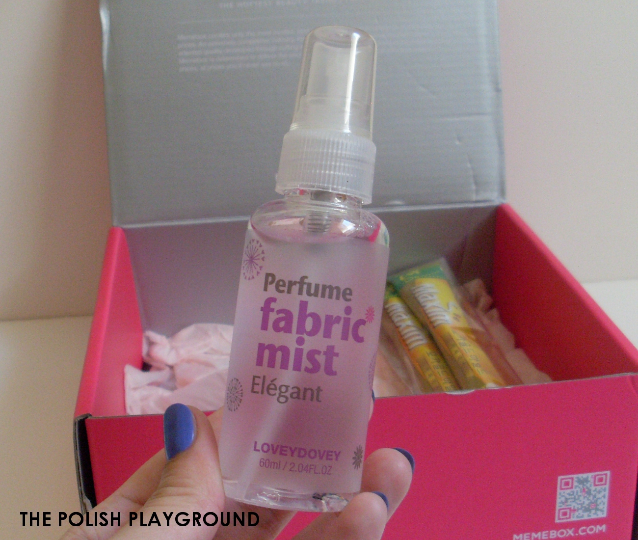 Memebox Office Essentials Unboxing - Lovey Dovey Perfume Fabric Mist