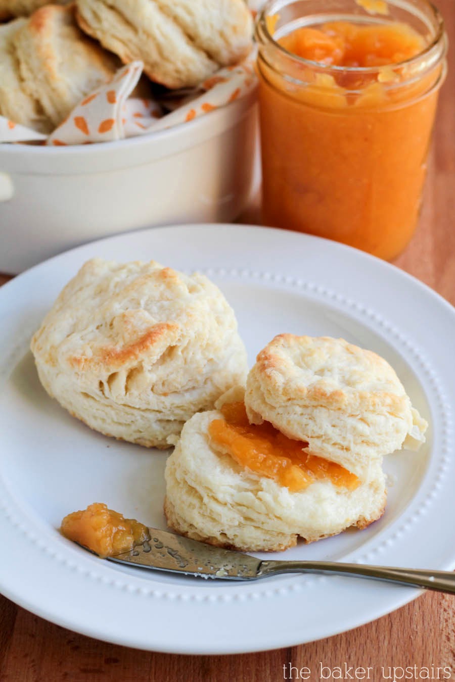 Flaky Buttermilk Biscuits Recipe — Dishmaps