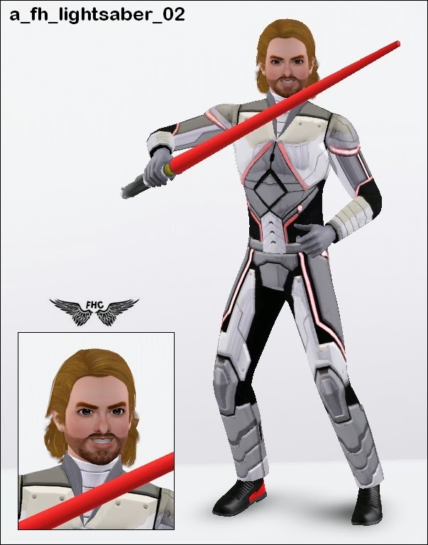 ForeverHailey Creations Star Wars Lightsaber Poses