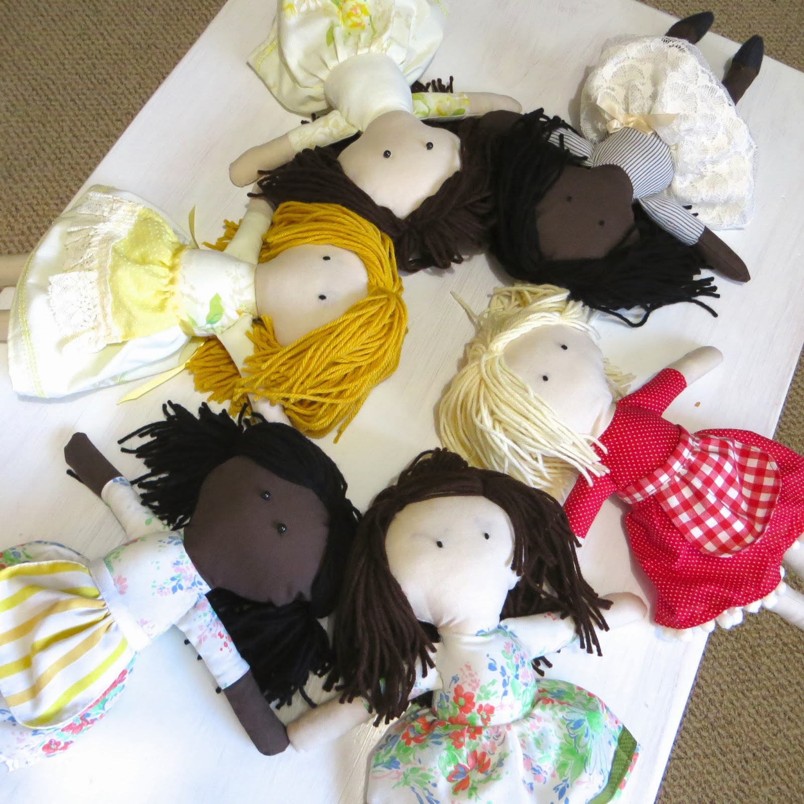 How to Make Yarn Hair for Rag Dolls