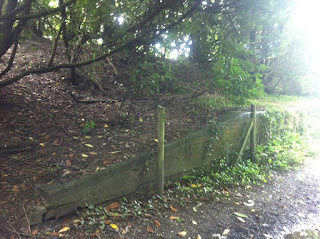 Platform at Old Burghclere station