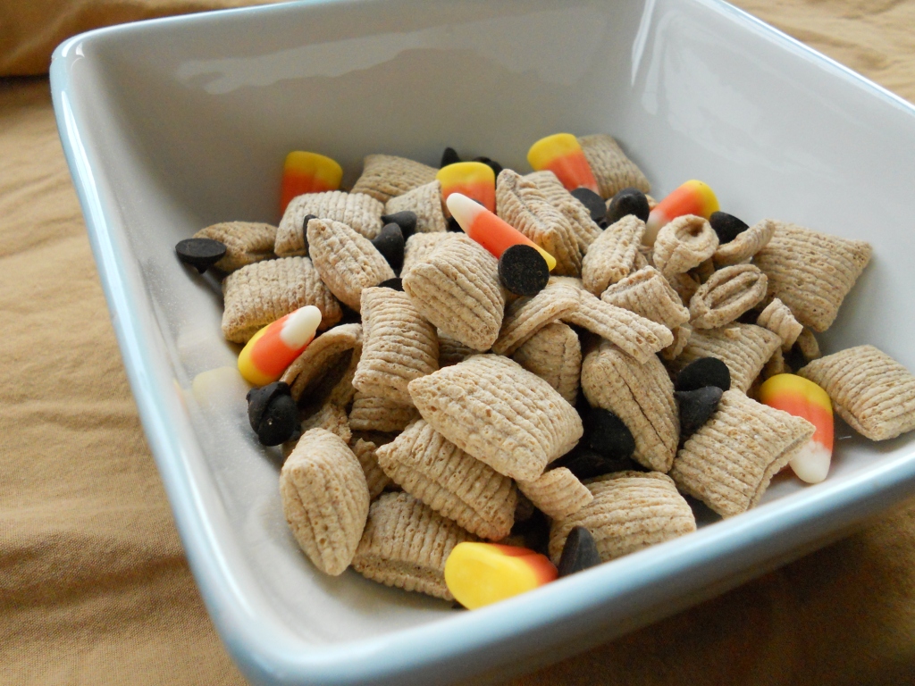 Snacking Squirrel Carob and Candy Corn Cereal