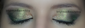 St. Patrick's Day inspired green eye look St. Patrick's Day inspired green eye look