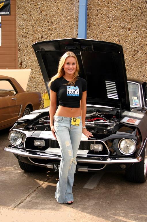 Beauty Beautiful Car Show Models