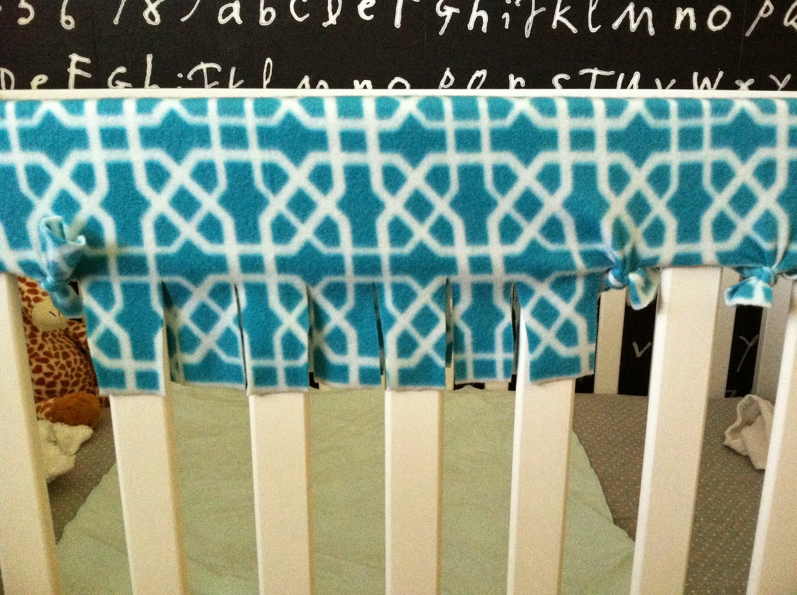 Healthy Happy Home Crib Rail Cover DIY