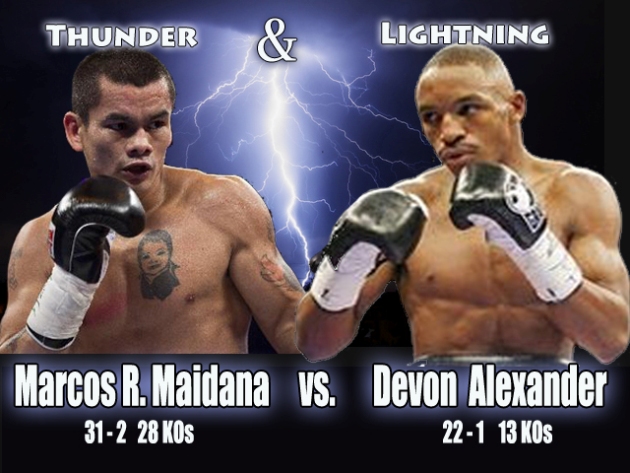 Marcos Maidana vs Devon Alexander