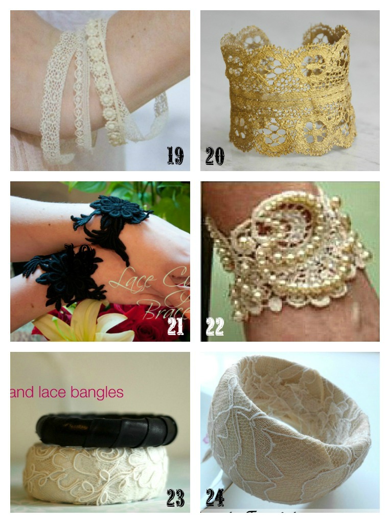 TUTORIALS ROUNDUP 48 Lace Accessories