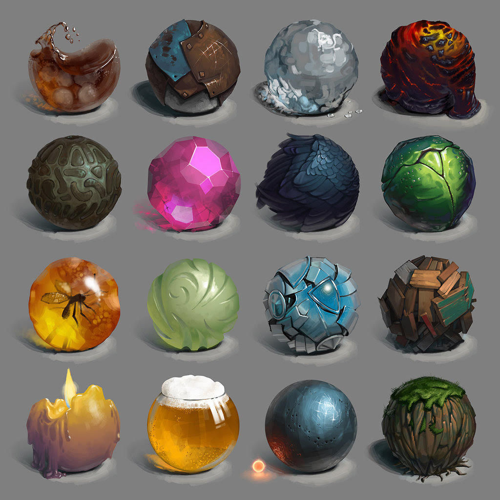 DART 135 F Introduction to Digital Painting Week 06 Material Study