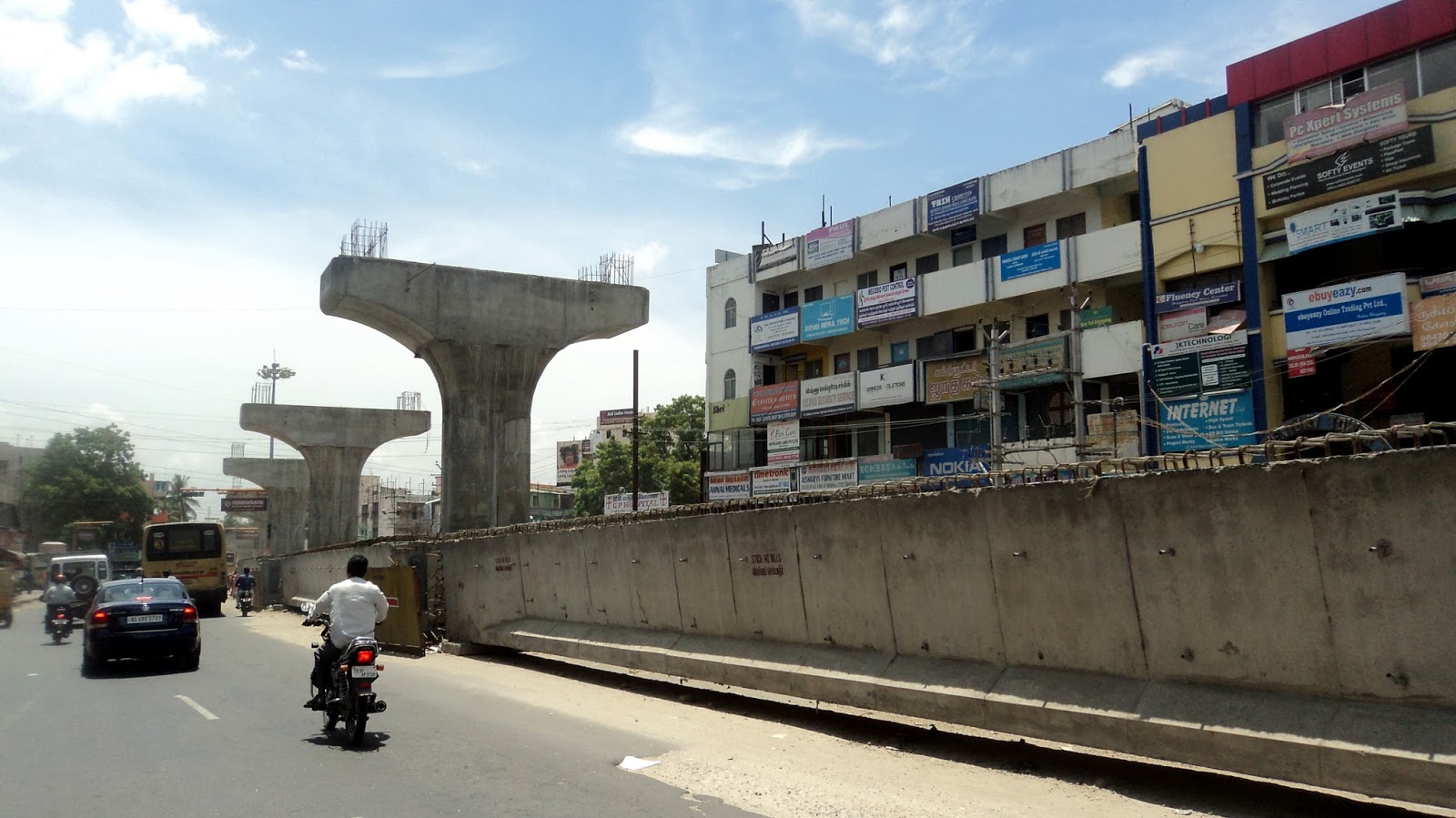 ALL ABOUT COIMBATORE GANDHIPURAM FLYOVER UNDER CONSTRUCTION