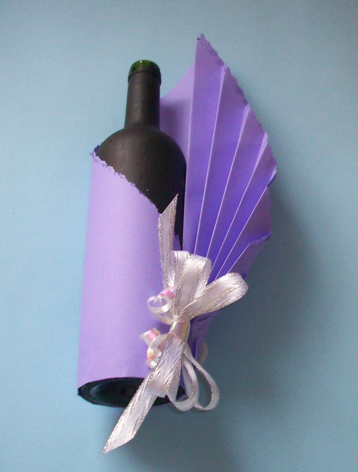 el taller artesano: envoltura para botella