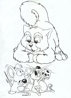 Mouse Coloring Pages