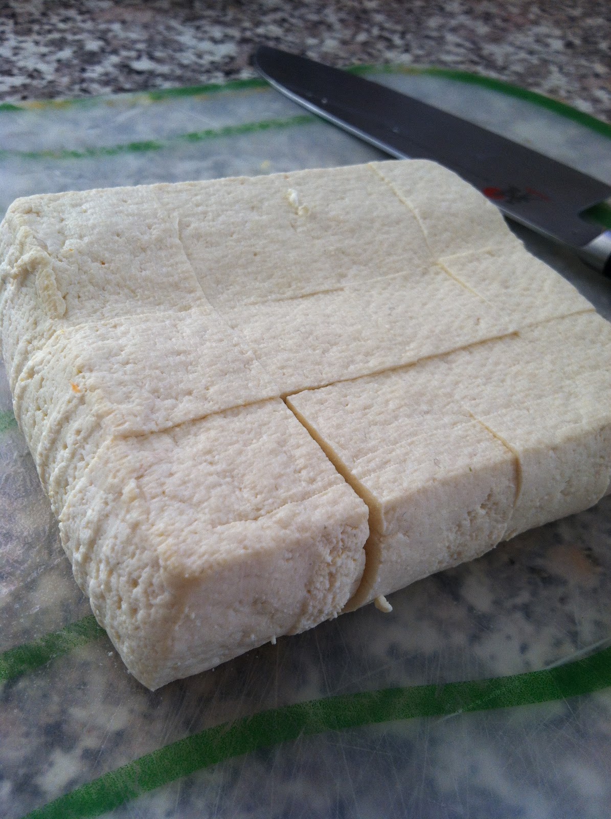 The Curried Cook: Baked Tofu cubes