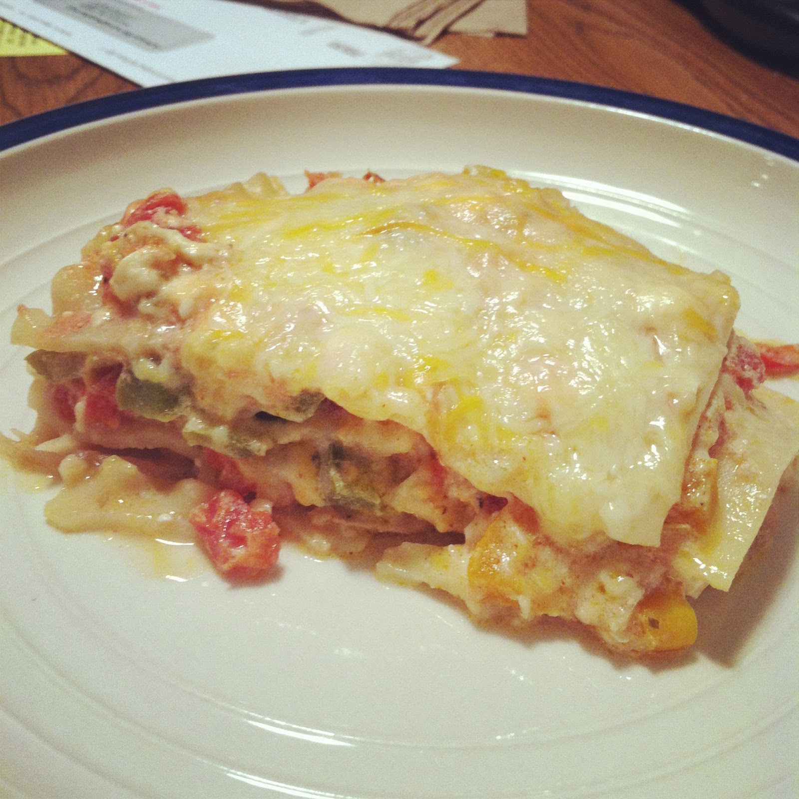 Jennie's Kitchen Chicken Fajita Lasagna