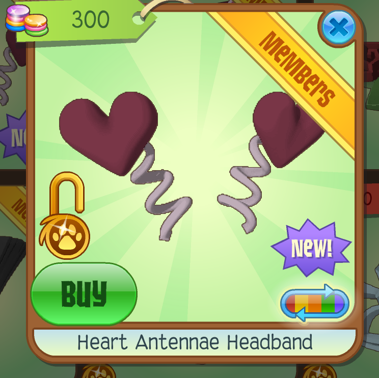 Animal Jam Graphic Central! Heart Antennae and Heart Windows + Graphic!