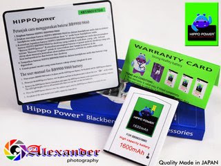 Baterai Blackberry Double Power JM1 Hippo Power Dakota 9900 ,Monza 9860 , Montana 9930, Bellagio 9790 ,Volt 9850