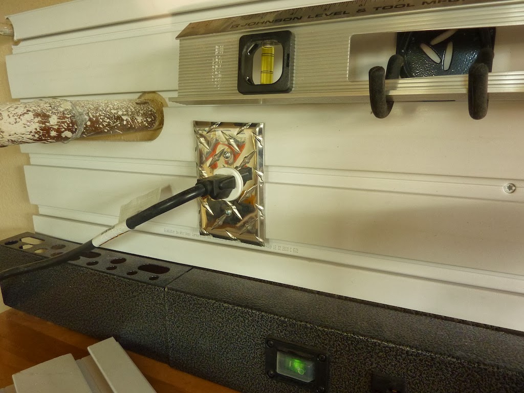 MATT's GARAGE BLOG Gearwall Installation Installing an Outlet Box