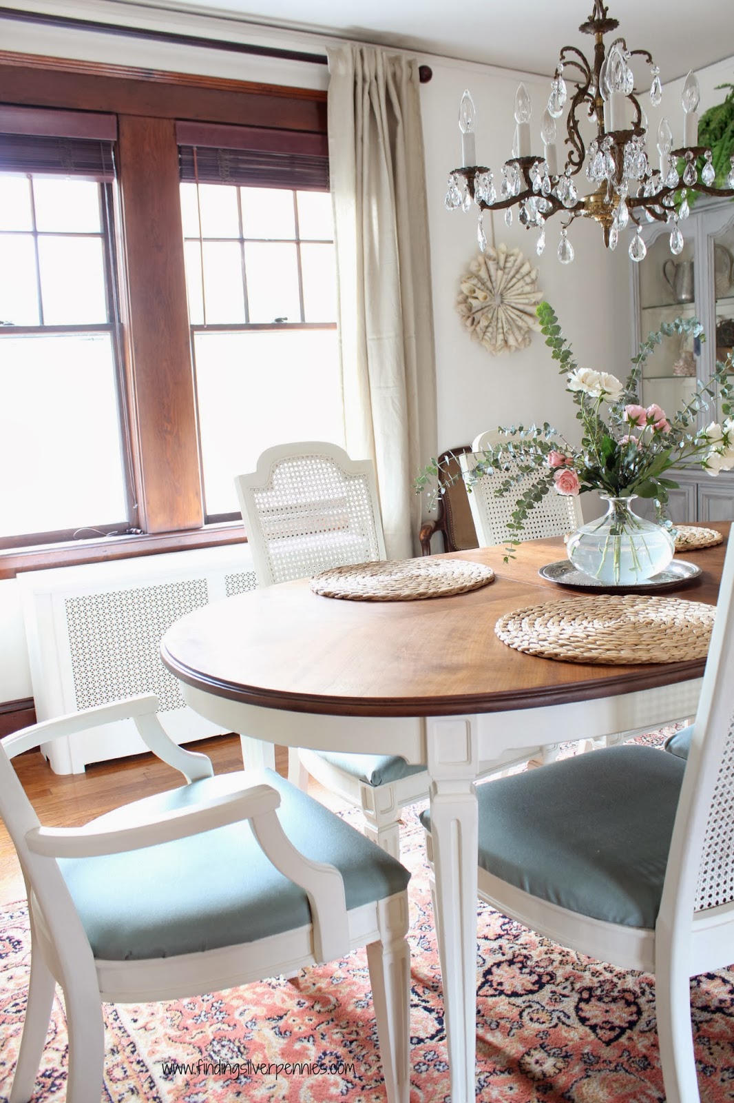 Dining Room Reveal Designing on a Dime Finding Silver Pennies