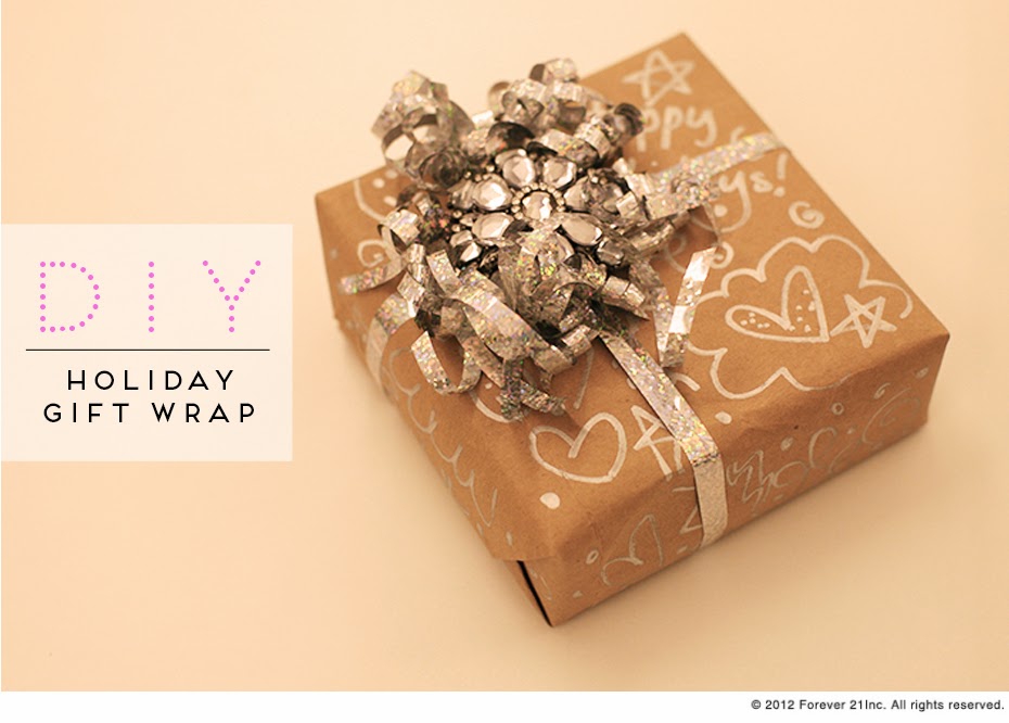 DIY gift wrap nail design - wide 7