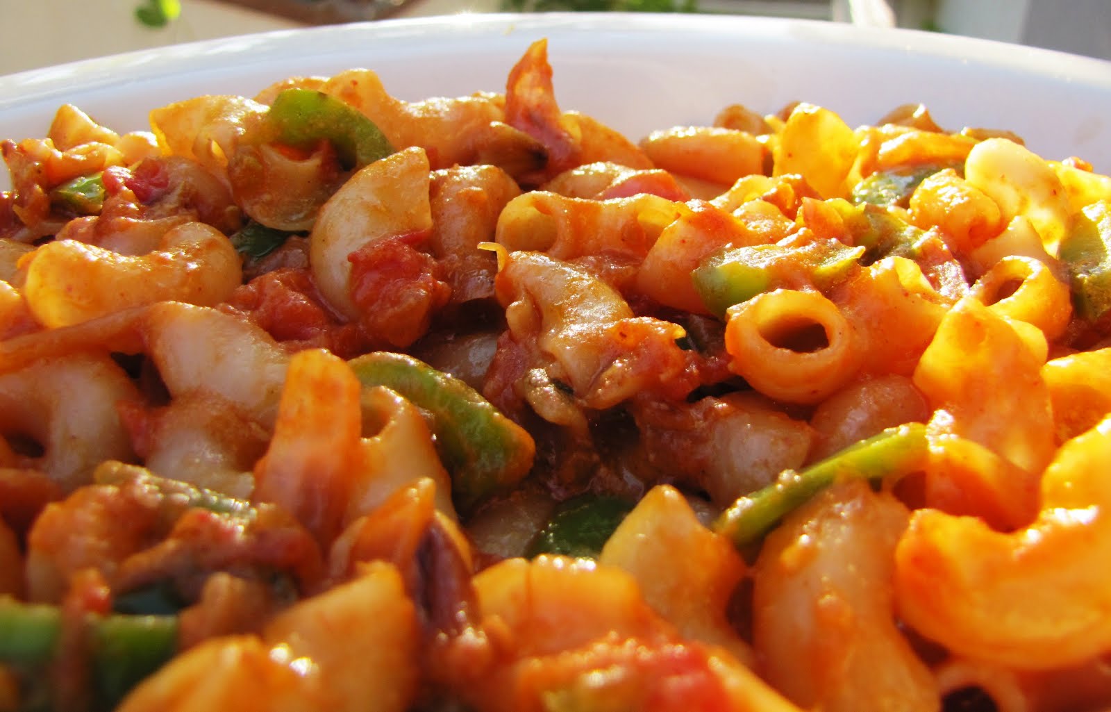 red sauce pasta