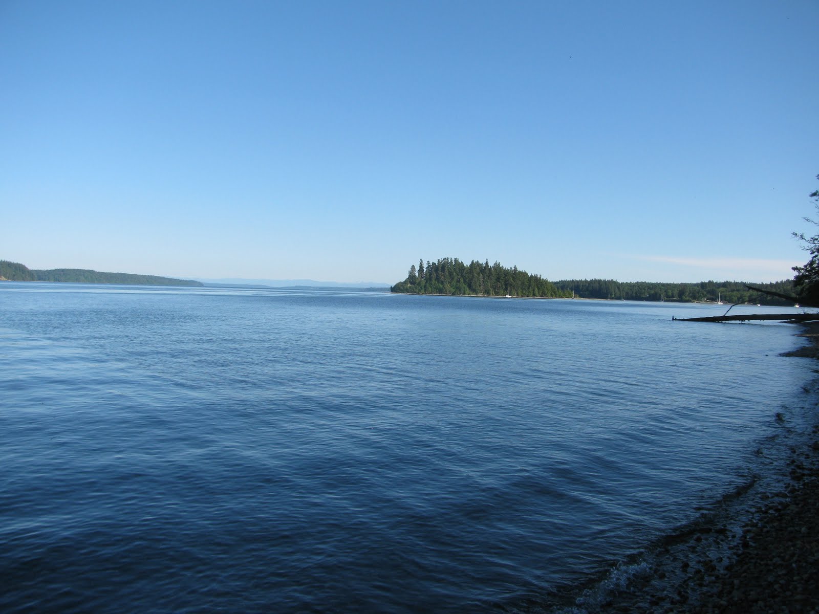 Beautiful Washington State Harstine Island State Park (Harstine Island