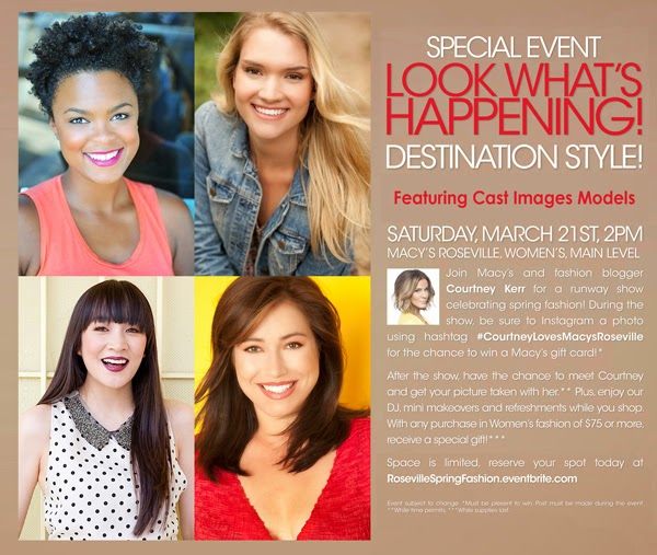 Cast Images - Macy's Spring Style Event Flyer
