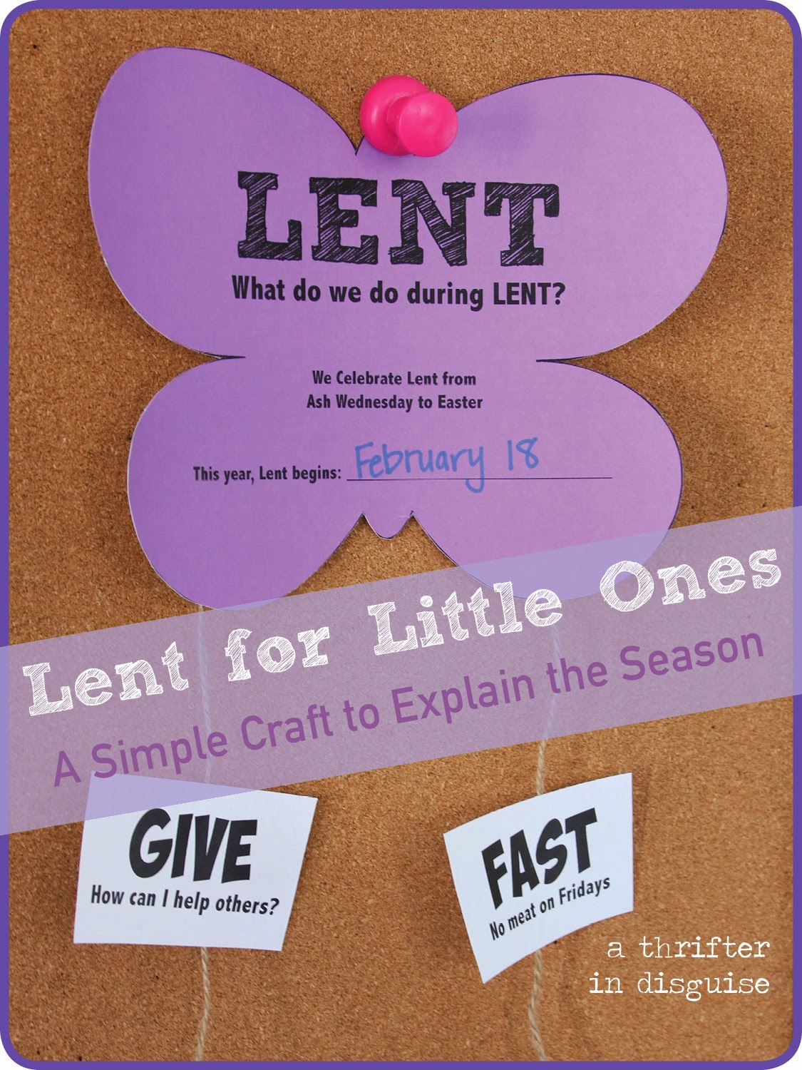 Religious Ed Ideas for Lent