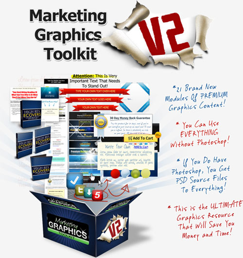 Quality Graphic Resources Marketing Graphics Toolkit V2