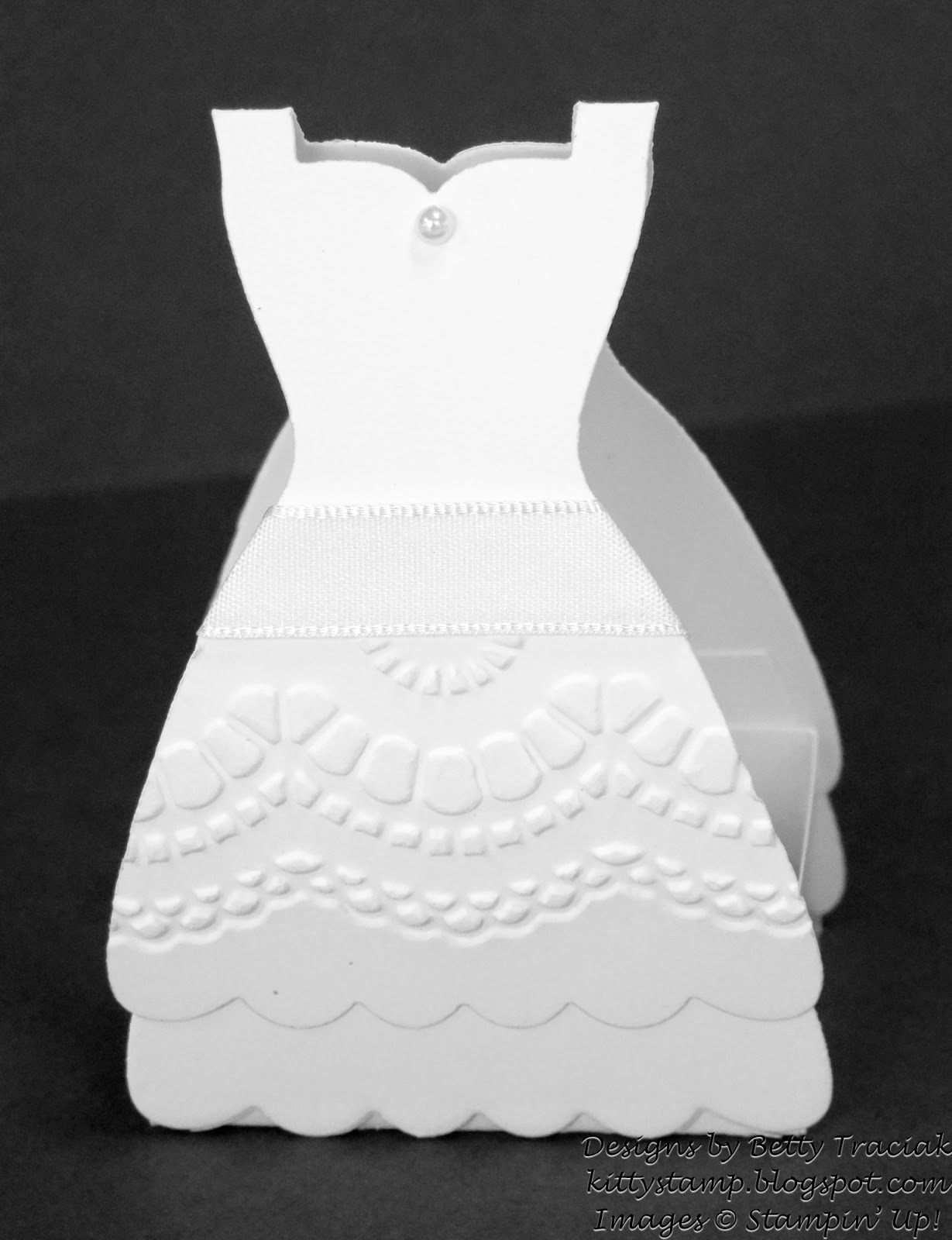Kitty Stamp Dress Up Bridal Shower Favors