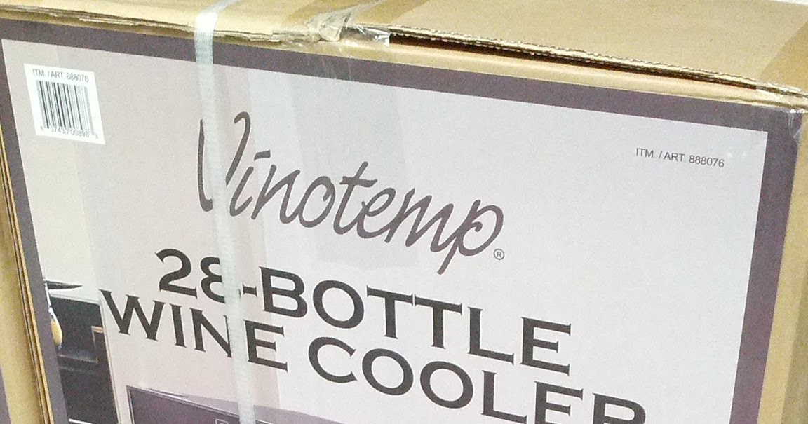 Vinotemp VT28TS 28Bottle Wine Cooler Costco Weekender