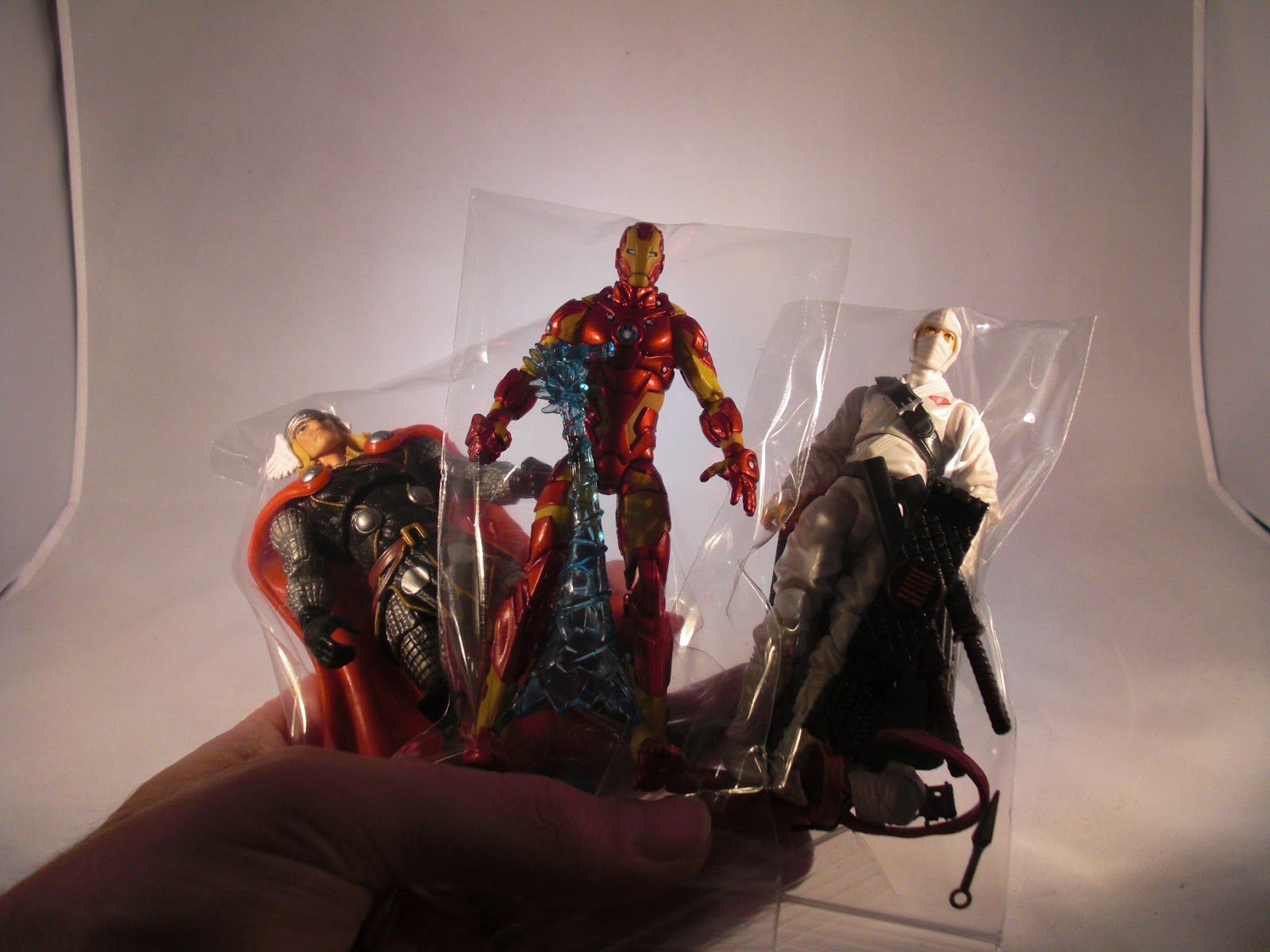 polypropylene bags for action figures