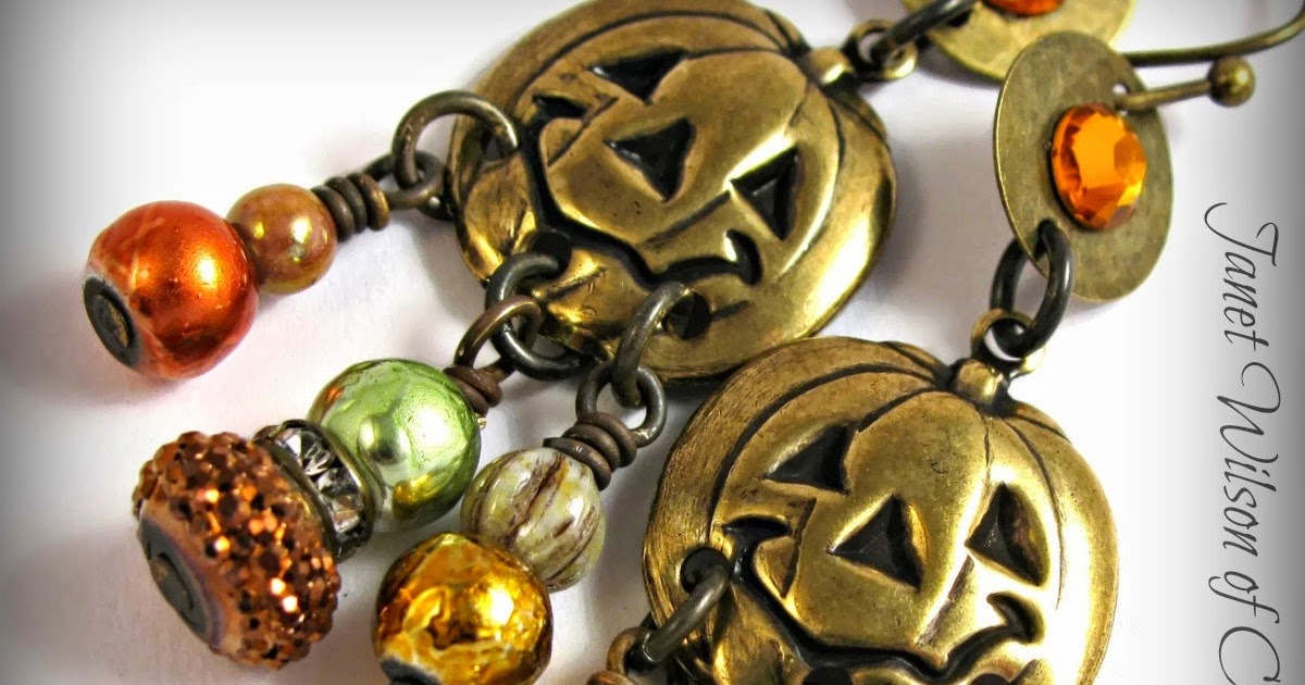 halloween wedding earrings