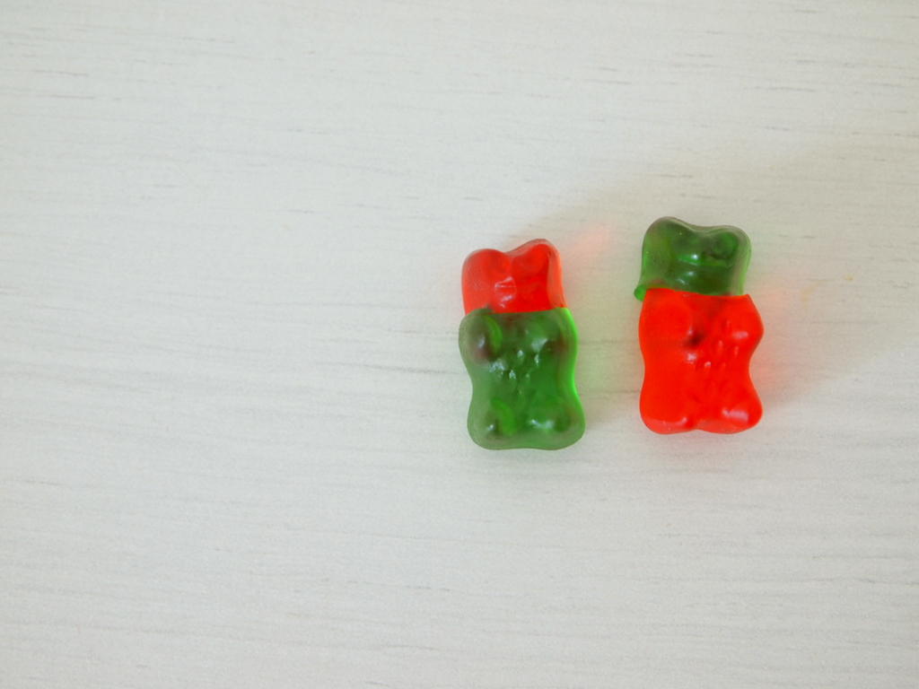 6 things to do with gummy bears Pink Stripey Socks