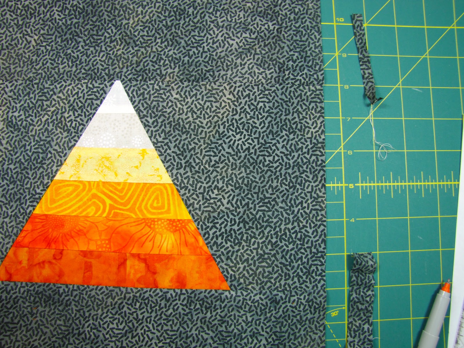 Canton Village Quilt Works Glorious Autumn Block Party... Candy Corn Block Tutorial and Giveaway