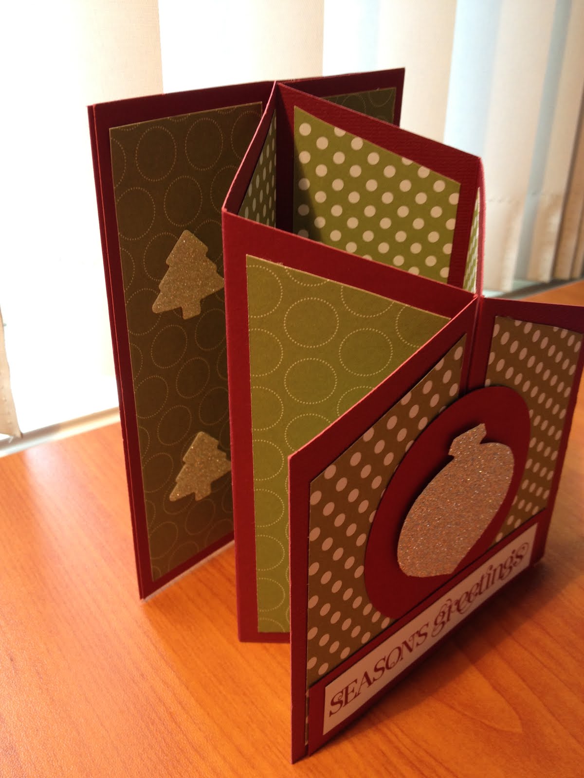 Stamping Passion Concertina Xmas Cards